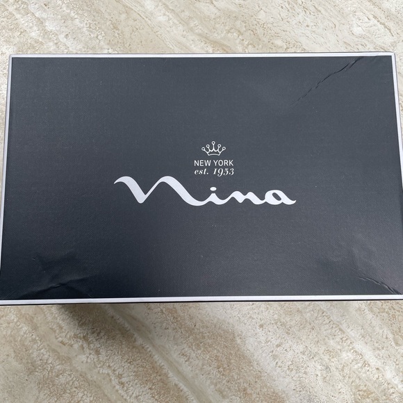 Nina Volanda Satin Crystal Ankle Stap heel - Picture 9 of 9